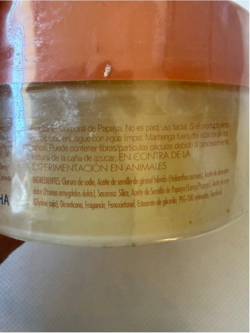 NWT THE BODY SHOP PAPAYA SCRUB 200 ML, 8.3 OZ, ORIGINAL FORMULA, RARE Sealed - Picture 6 of 7